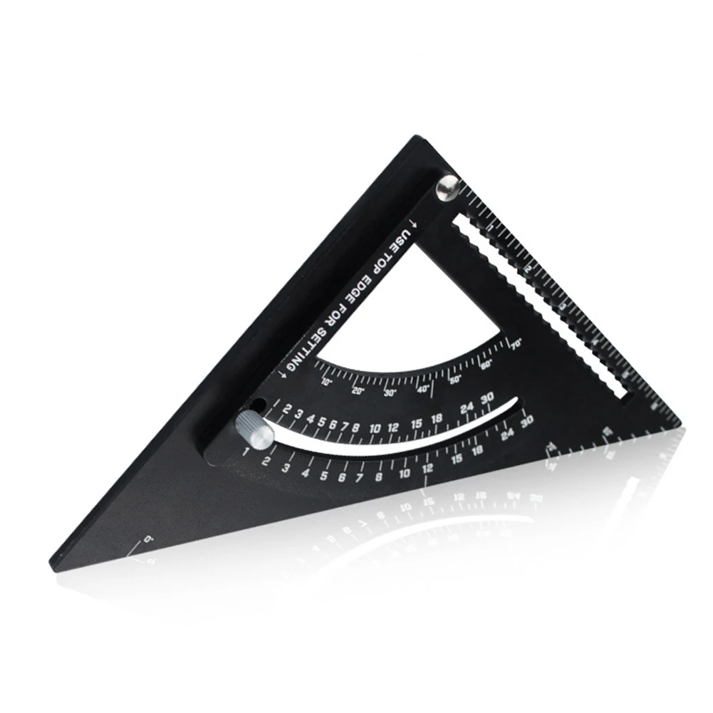 Woodworking Triangle Square Ruler Angle Protractor for Building Framing Tools Woodworking Gadget Depth Measurement
Woodworking Triangle Square Ruler Angle Protractor for Building Framing Tools Woodworking Gadget Depth Measurement