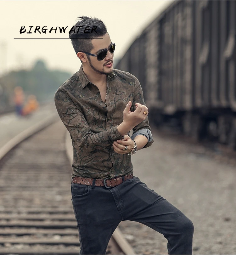 Men Flower Shirt Long Sleeve 3D Printing Blouse Casual Slim Fit Hawaiian Shirts Camisa Masculina Chemise Homme Shirt Men
Men Flower Shirt Long Sleeve 3D Printing Blouse Casual Slim Fit Hawaiian Shirts Camisa Masculina Chemise Homme Shirt Men