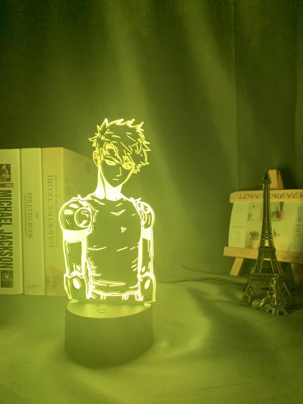 Acrylic Led Night Light Lamp Anime One Punch Man Genos Figure Desk 3D Lamp for Kids Child Room Decorative Nightlight Manga Gift
Acrylic Led Night Light Lamp Anime One Punch Man Genos Figure Desk 3D Lamp for Kids Child Room Decorative Nightlight Manga Gift