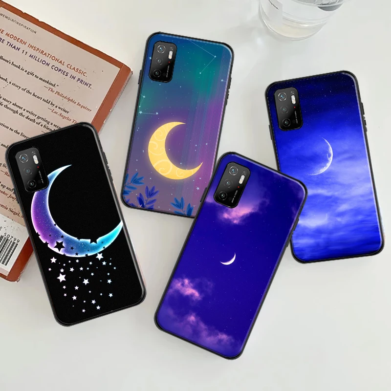 Moon Stars Moonlight Silicone Phone Case For Xiaomi POCO F3 GT X3 Pro X3 GT M3 M3 Pro X3 For POCO X3 NFC Soft TPU Back Cover
Moon Stars Moonlight Silicone Phone Case For Xiaomi POCO F3 GT X3 Pro X3 GT M3 M3 Pro X3 For POCO X3 NFC Soft TPU Back Cover