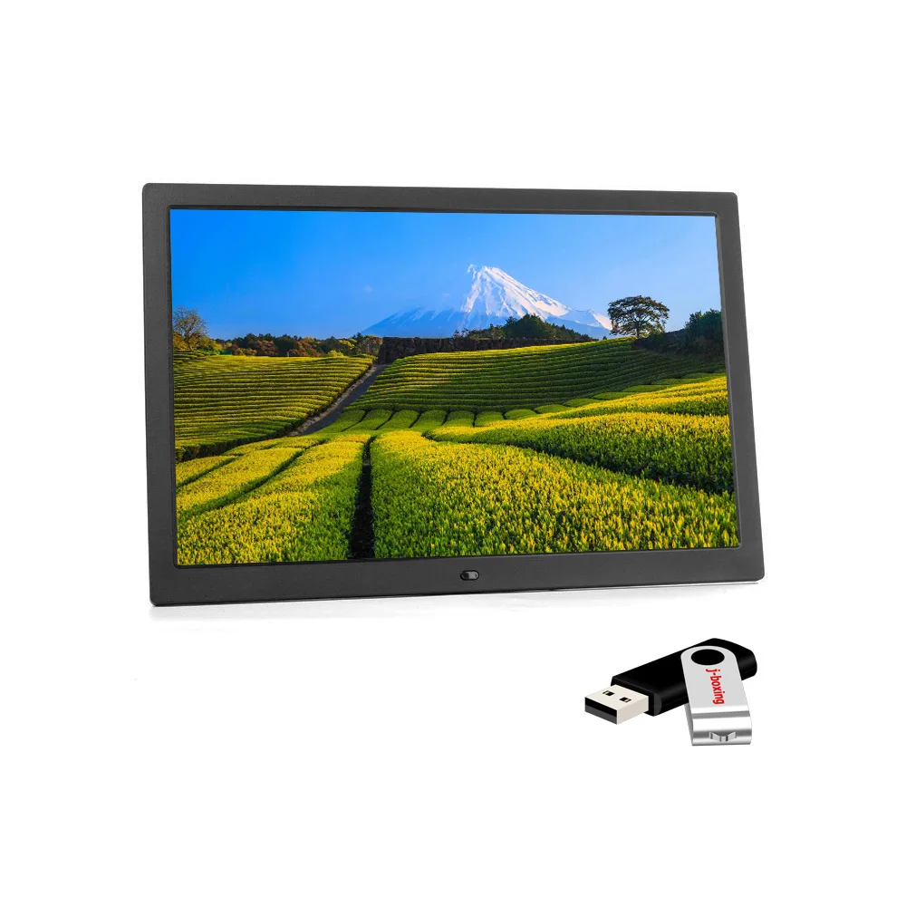 J-boxing Digital 15.6'' Photo Frame Built-in Clock and Calendar with 32gb usb Memory LED Panel Share Moments Instantly 1920x1080
J-boxing Digital 15.6'' Photo Frame Built-in Clock and Calendar with 32gb usb Memory LED Panel Share Moments Instantly 1920x1080