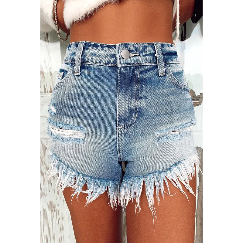 LUCKYFRIDAYF Summer Frayed Tasseled High Waist Denim Shorts Women Pantalones Cortos De Mujer Vetement Femme Spodenki Damskie XL
LUCKYFRIDAYF Summer Frayed Tasseled High Waist Denim Shorts Women Pantalones Cortos De Mujer Vetement Femme Spodenki Damskie XL