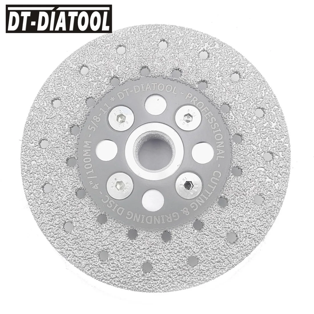 DT-DIATOOL 2 шт. 100 мм/4 "с двухсторонним покрытием алмазный шлифовальный режущий диск