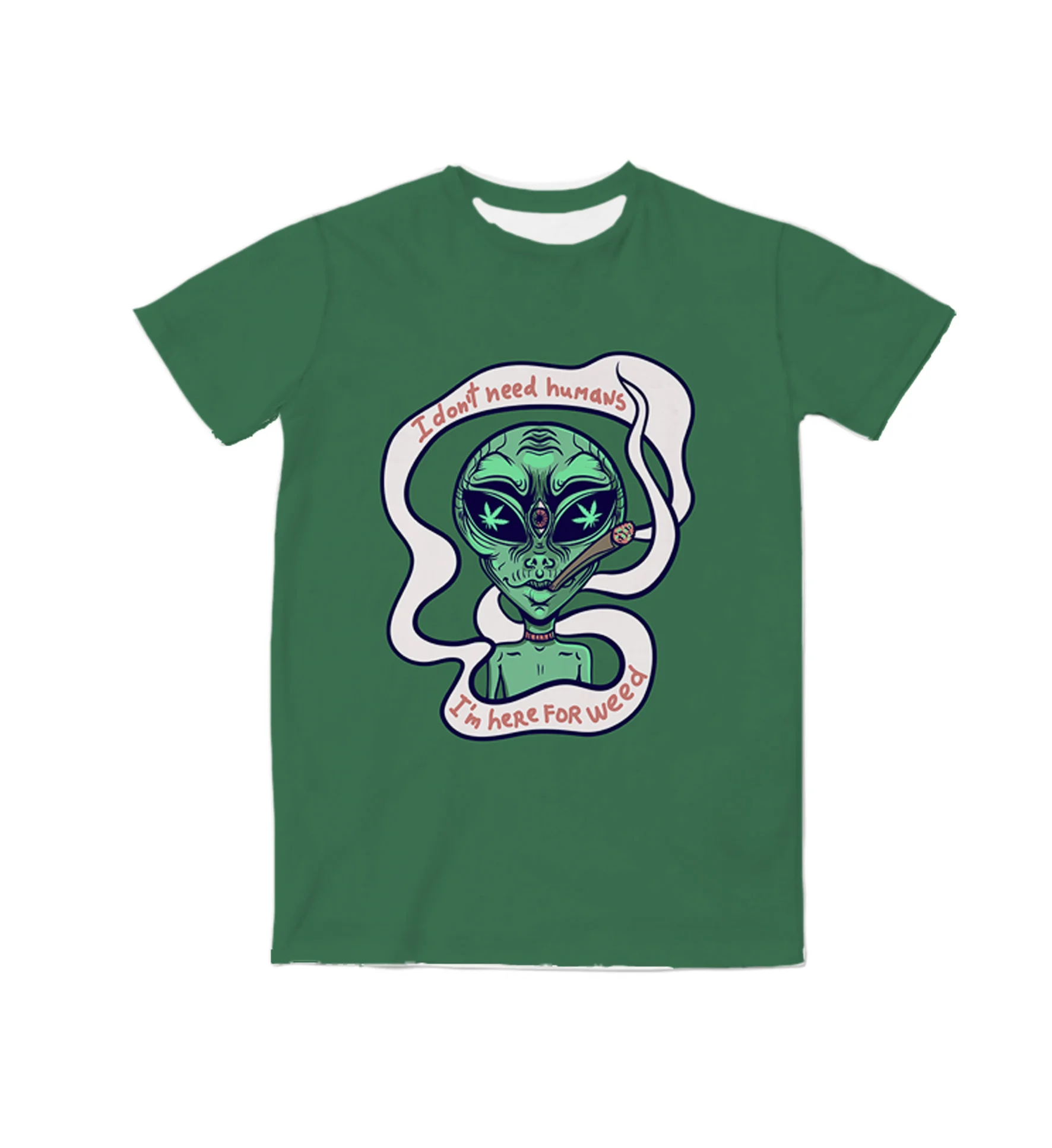 REAL American US SIZE Alien Stonner Recruit Custom made Sublimation Print Men's clothing Top T-Shirt
REAL American US SIZE Alien Stonner Recruit Custom made Sublimation Print Men's clothing Top T-Shirt