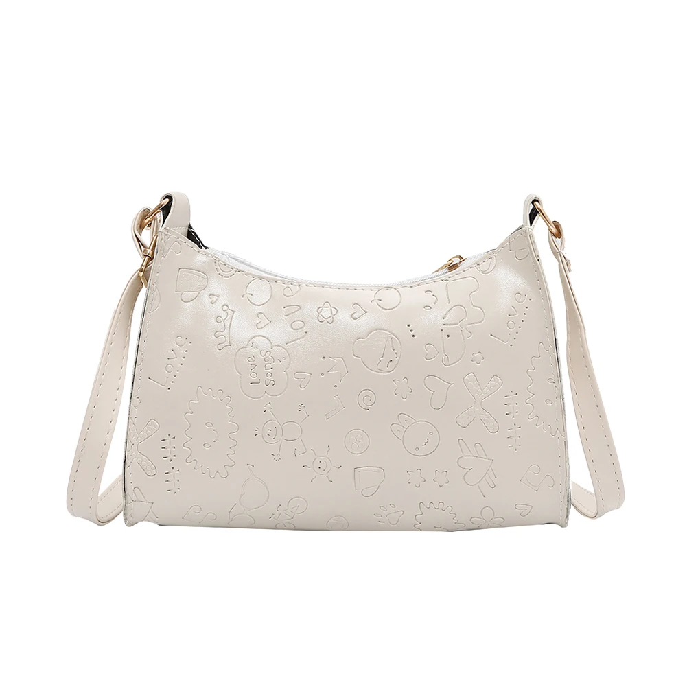 Popular Simple Female Daily Bag PU Leather Cartoon Pattern Women Crossbody Bags Female Solid Color Shoulder Bag
Popular Simple Female Daily Bag PU Leather Cartoon Pattern Women Crossbody Bags Female Solid Color Shoulder Bag