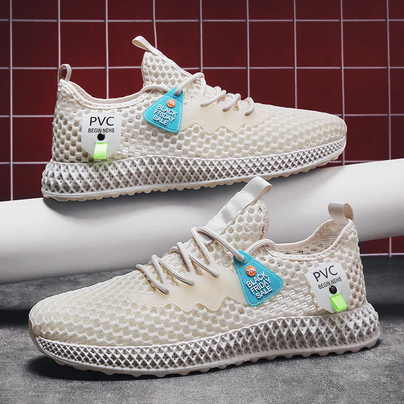 Lightweight Net Cloth Fitness Men's Sneakers High Elastic Honeycomb Sole Men's Sport Shoes Fashion Breathable Mesh Men's Sneaker
Lightweight Net Cloth Fitness Men's Sneakers High Elastic Honeycomb Sole Men's Sport Shoes Fashion Breathable Mesh Men's Sneaker
