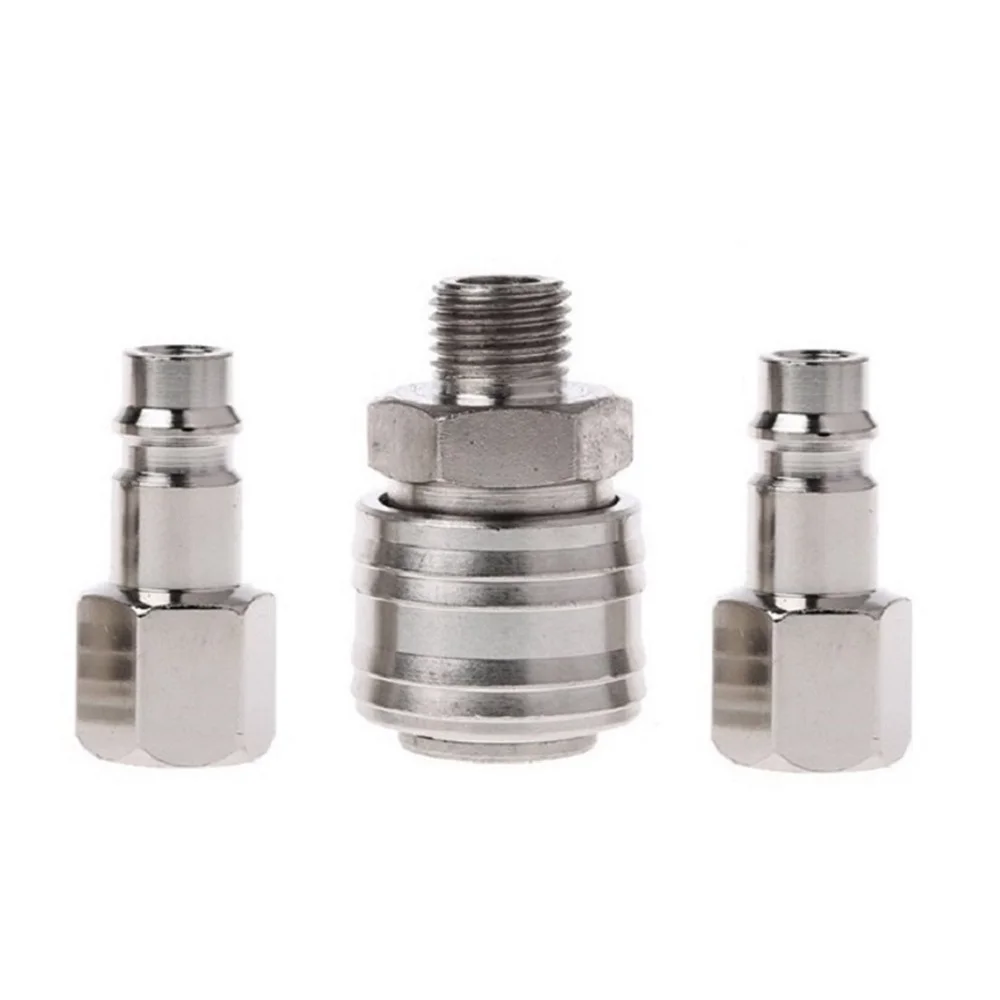 1/4" BSP Euro Air Line Hose Fitting Female Coupler & Male Fitting Quick Release Air Tools & Air Compressors Air Compressors
1/4" BSP Euro Air Line Hose Fitting Female Coupler & Male Fitting Quick Release Air Tools & Air Compressors Air Compressors
