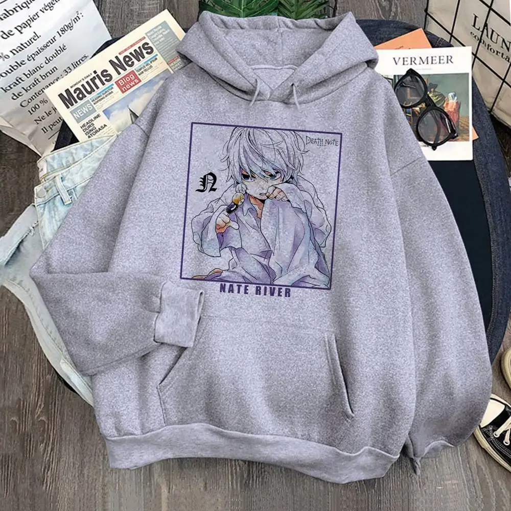 Death Note L Lawliet Printed Hoodies Woman Hip Hop Casual Hooded Harajuku Fleece Hoody 2021 Comfortable Women Streetwear 
Death Note L Lawliet Printed Hoodies Woman Hip Hop Casual Hooded Harajuku Fleece Hoody 2021 Comfortable Women Streetwear