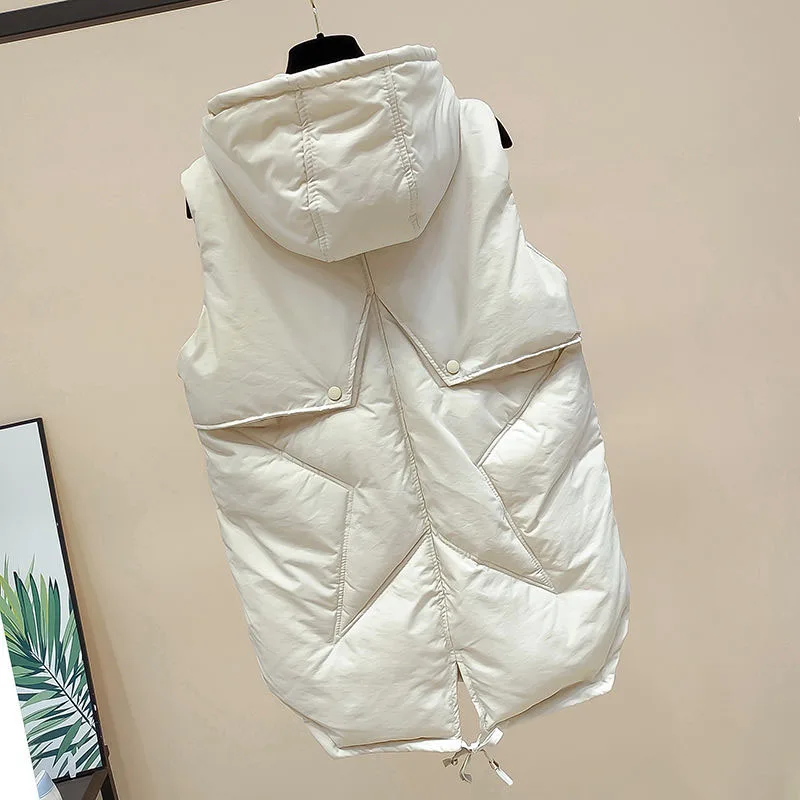Women Winter Vests 2021 New Short Vest Cotton Padded Jacket Sleeveless Female Winter Waistcoat Vest
Women Winter Vests 2021 New Short Vest Cotton Padded Jacket Sleeveless Female Winter Waistcoat Vest