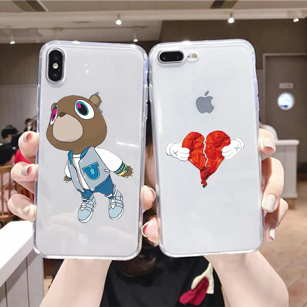 Модный дизайнерский чехол Kanye West для телефона iphone 5 5s se 2 6 6s 7 8 12 mini plus X XS XR 11 PRO MAX