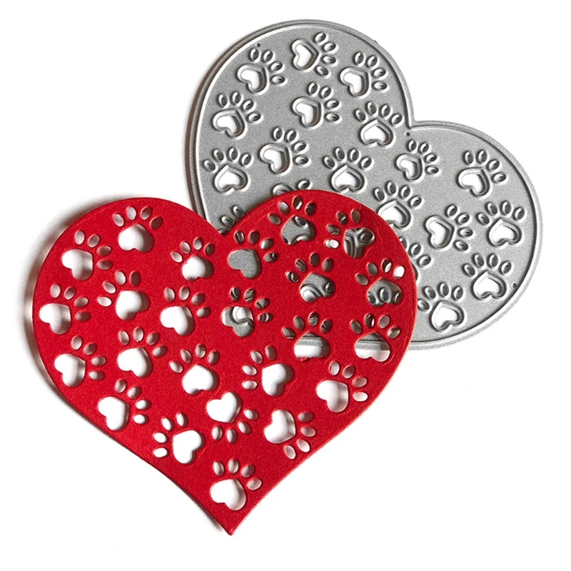 Сердце лапа собаки металлический Трафаретный вырубной штамп Трафаретный Скрапбукинг Сделай Сам штамп для альбомов Бумага карты пресс-форм... 
Сердце лапа собаки металлический Трафаретный вырубной штамп Трафаретный Скрапбукинг Сделай Сам штамп для альбомов Бумага карты пресс-форм...