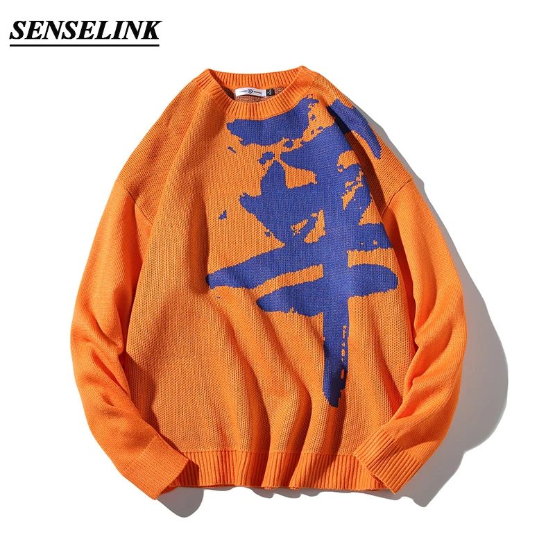 Новинка Зима 2020 пуловер с круглым вырезом Мужской свитер модный свободный свитер с принтом
Новинка Зима 2020 пуловер с круглым вырезом Мужской свитер модный свободный свитер с принтом