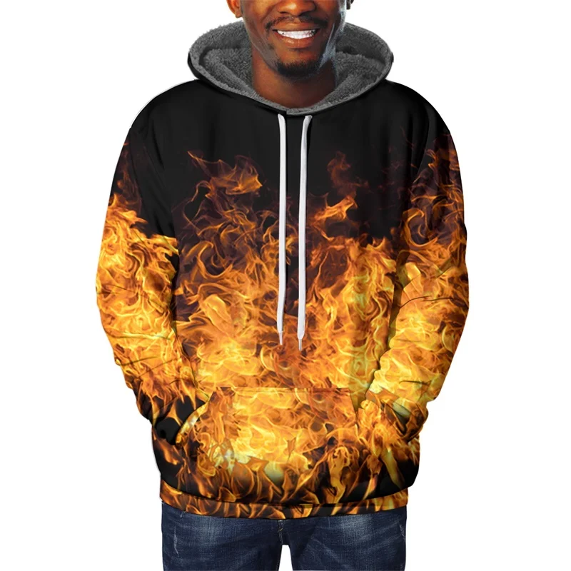 Cloudstyle 3D Printed Fire Men's Thicken Fleece Hoodies Warm Hoodie Men Hooded Outerwear Casual Pullover Windbreaker
Cloudstyle 3D Printed Fire Men's Thicken Fleece Hoodies Warm Hoodie Men Hooded Outerwear Casual Pullover Windbreaker