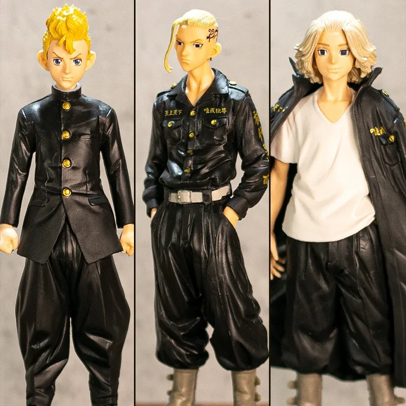 16cm Anime Tokyo Revengers Action Figures Hanagaki Takemichi Ryuguji Ken Sano Manjir Figure Collectile Birthday Gift Boys Toys
16cm Anime Tokyo Revengers Action Figures Hanagaki Takemichi Ryuguji Ken Sano Manjir Figure Collectile Birthday Gift Boys Toys