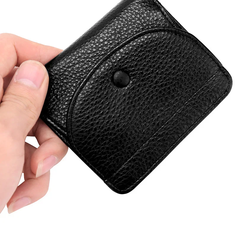 The New Hot-selling Coin Purse The First Layer of Natural Falling Grain Cowhide Solid Color Buckle Small Wallet Leather Wallet
The New Hot-selling Coin Purse The First Layer of Natural Falling Grain Cowhide Solid Color Buckle Small Wallet Leather Wallet