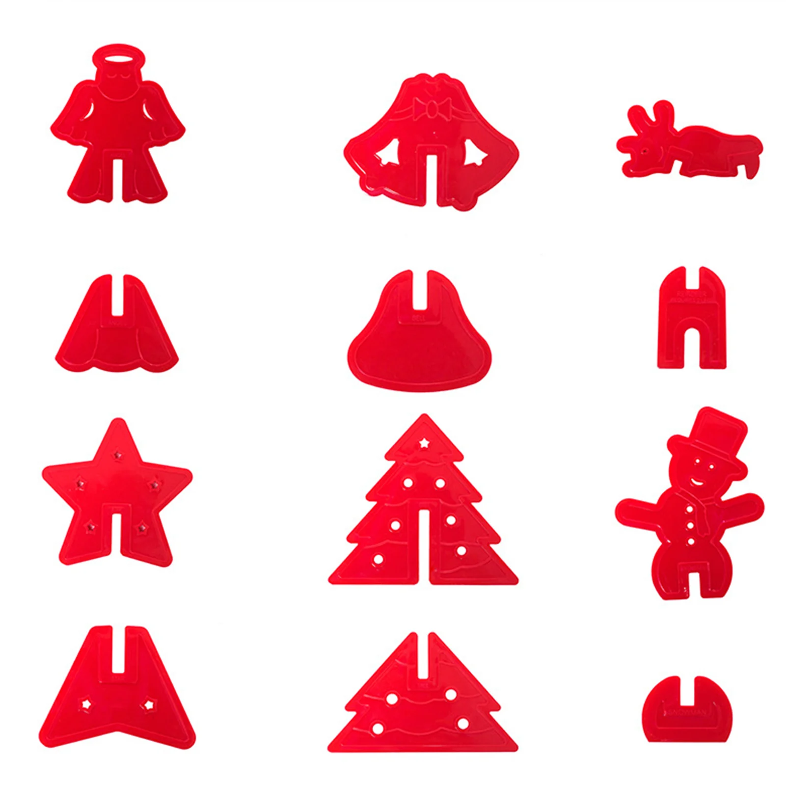 12-Piece Plastic Cookies Cutter Baking Mould For Christmas Tree Snowman Gingerbread Man DIY Biscuit Mold Set Trusted
12-Piece Plastic Cookies Cutter Baking Mould For Christmas Tree Snowman Gingerbread Man DIY Biscuit Mold Set Trusted