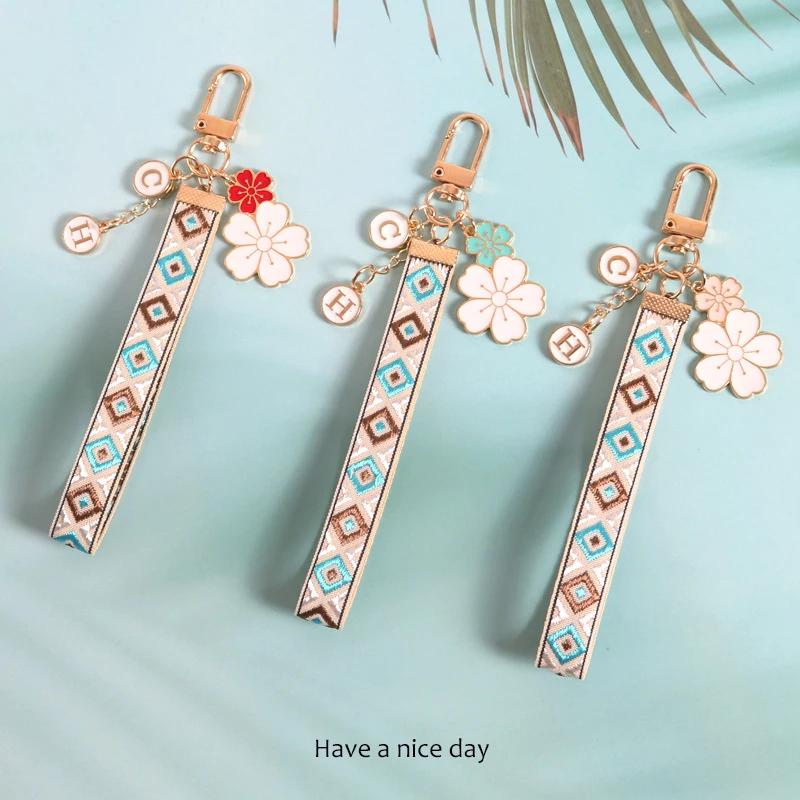 Flower Ribbon Stripe Lattice Letter Key Chain Car Accessories Pendant Couple Gift Charm Jewelry Keyring Gift Keyfob Wholesale
Flower Ribbon Stripe Lattice Letter Key Chain Car Accessories Pendant Couple Gift Charm Jewelry Keyring Gift Keyfob Wholesale