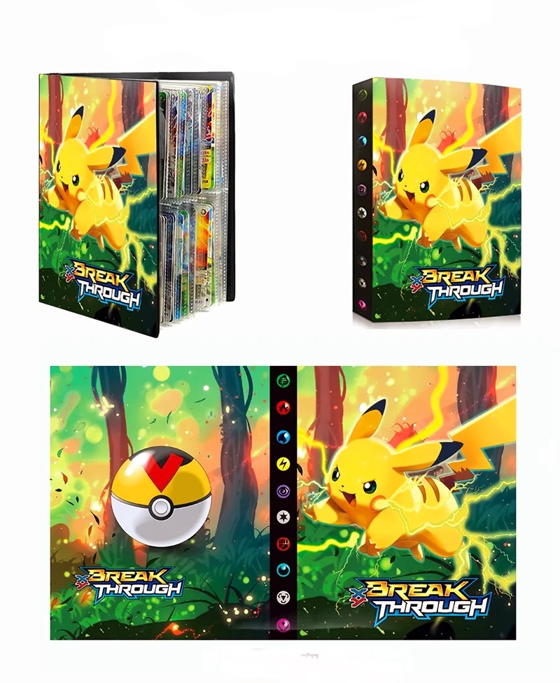 Альбом для книг Pokemon, список хорошего качества, папка для коллекционеров, Карманный держатель, 30 страниц, 240 карт
Альбом для книг Pokemon, список хорошего качества, папка для коллекционеров, Карманный держатель, 30 страниц, 240 карт