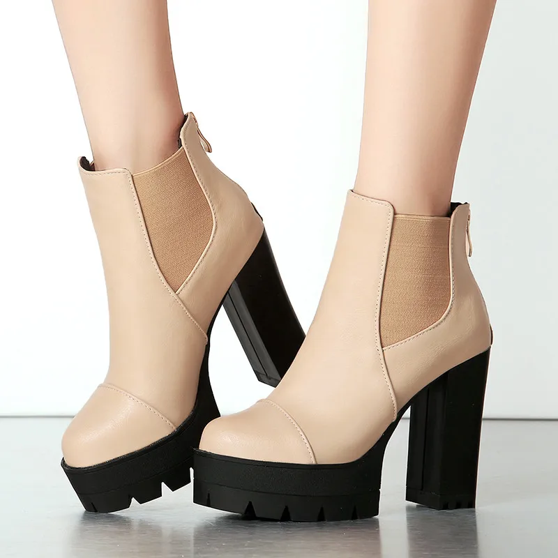 MEMUNIA 2020 new fashion sexy high heel platform boots female round toe pu autumn winter party prom shoes women ankle boots
MEMUNIA 2020 new fashion sexy high heel platform boots female round toe pu autumn winter party prom shoes women ankle boots