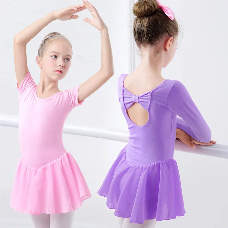 Ballet Dress Gymnastics Leotards for Girls Kids Short Sleeve Ballet Dancewear Chiffon Skirts Kids Bowknot Dance Leotards
Ballet Dress Gymnastics Leotards for Girls Kids Short Sleeve Ballet Dancewear Chiffon Skirts Kids Bowknot Dance Leotards