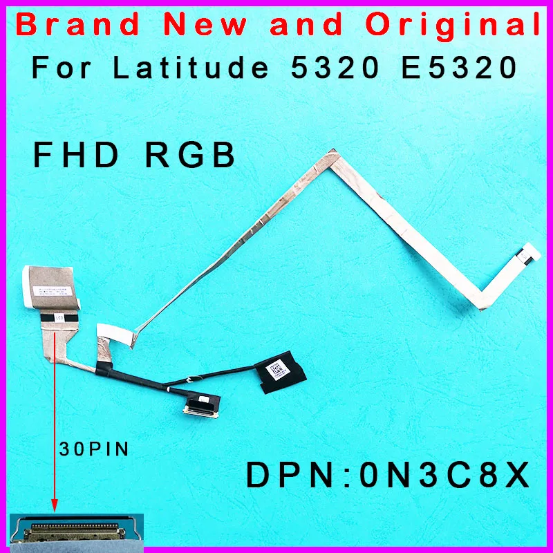Новый ноутбук SP13 CS EDP FHD RGB кабеля для Dell Latitude 5320 E5320 светодиодный ЖК-кабель