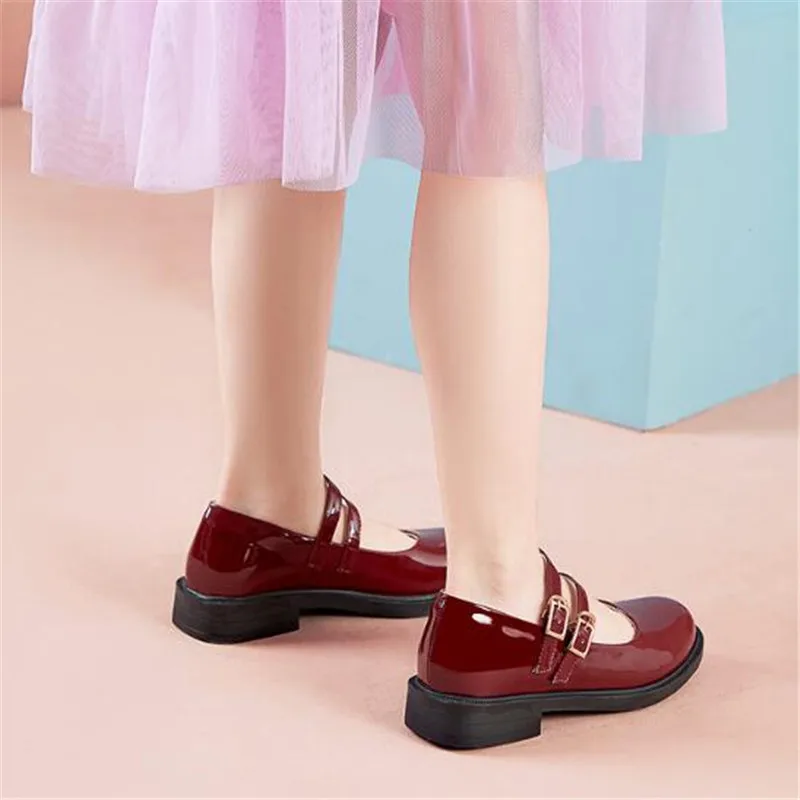 New Children Shoes Square heel Moccasins Girls Princess Leather Shoes British style Baby Toddler Breathable Kids Shoes 02C
New Children Shoes Square heel Moccasins Girls Princess Leather Shoes British style Baby Toddler Breathable Kids Shoes 02C