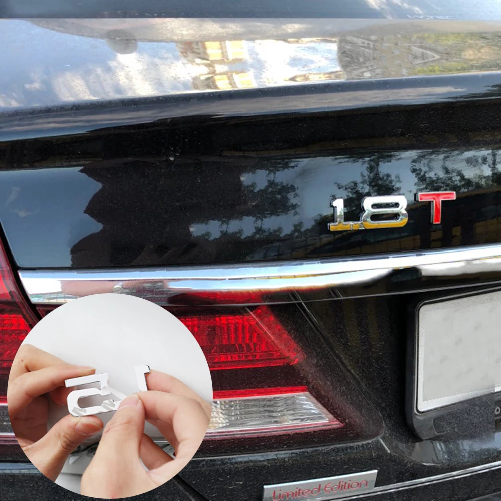 1Pcs 3D Metal 1.3T - 3.0T Adhesive Truck Car Badge Emblem Sticker Emblem Aluminum Alloy Auto Trunk Fender Bumper Decal Emblem
1Pcs 3D Metal 1.3T - 3.0T Adhesive Truck Car Badge Emblem Sticker Emblem Aluminum Alloy Auto Trunk Fender Bumper Decal Emblem