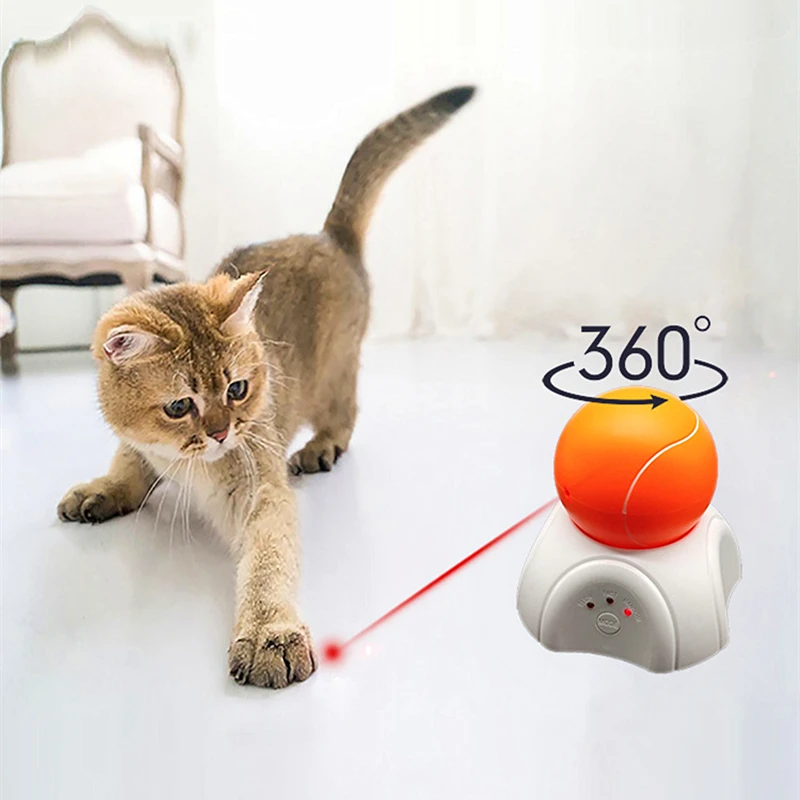 2021 new laser funny cat toy automatic rotating tennis laser infrared electric cat toy ball pet supplies interactive toy
2021 new laser funny cat toy automatic rotating tennis laser infrared electric cat toy ball pet supplies interactive toy