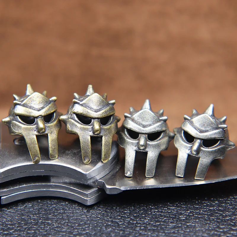 Spartan Roman Angular Helmet Brass Knife Bead Lanyard Pendant Jewelry DIY Paracord Bracelets Charms Outdoor Tool EDC Accessories
Spartan Roman Angular Helmet Brass Knife Bead Lanyard Pendant Jewelry DIY Paracord Bracelets Charms Outdoor Tool EDC Accessories
