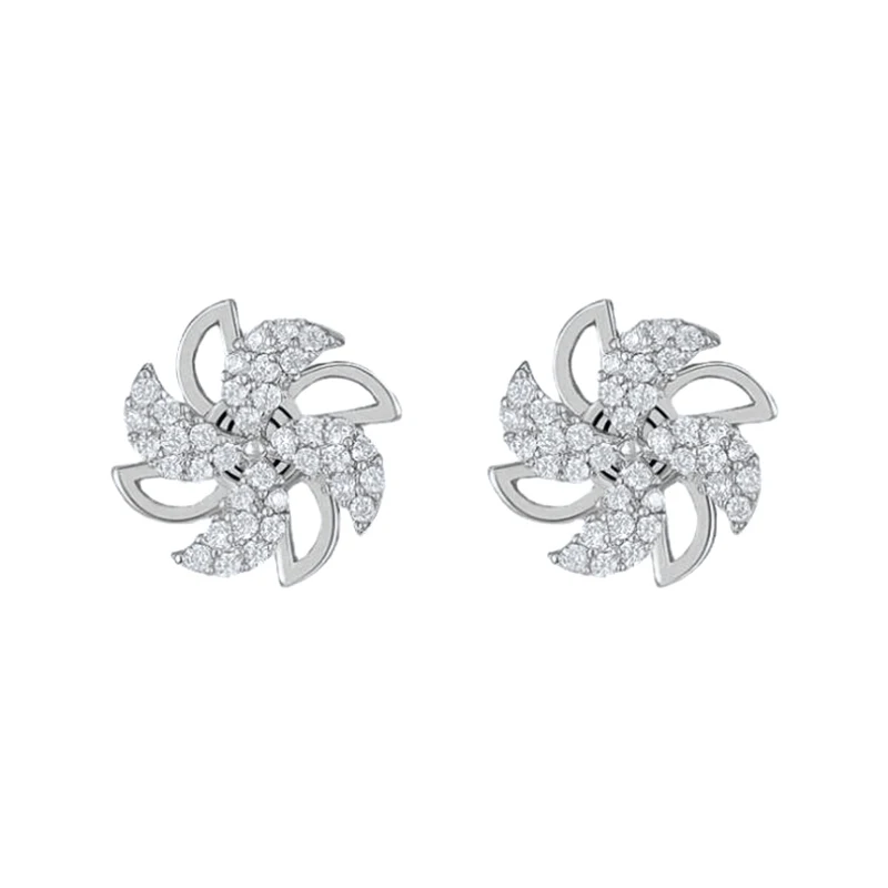 925 Sterling Silver Ear Needle Rotating Windmill Stud Earrings Exquisite And Elegant HighQuality For Women Jewelry Birthday Gift
925 Sterling Silver Ear Needle Rotating Windmill Stud Earrings Exquisite And Elegant HighQuality For Women Jewelry Birthday Gift