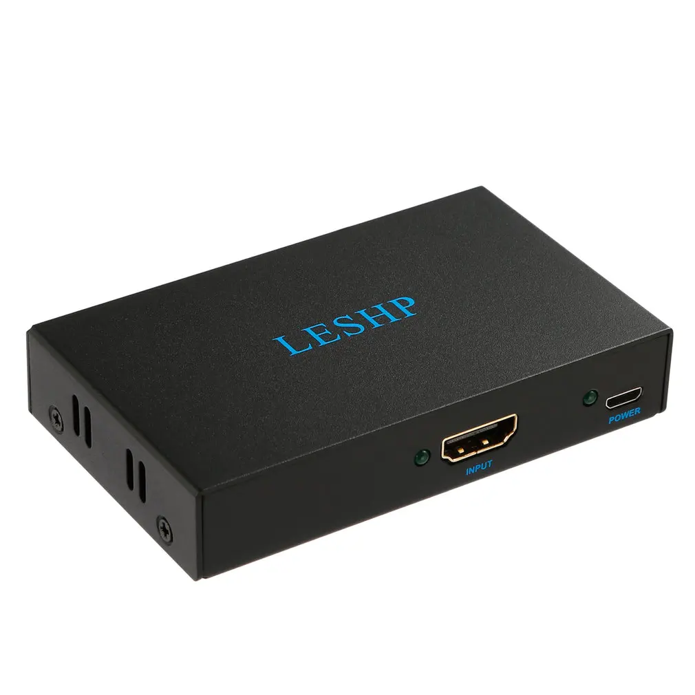 Portable Plug And Play Low Power Consumption 4K HDMI-compatible Switcher 1 In 2 Out Two Port
Portable Plug And Play Low Power Consumption 4K HDMI-compatible Switcher 1 In 2 Out Two Port