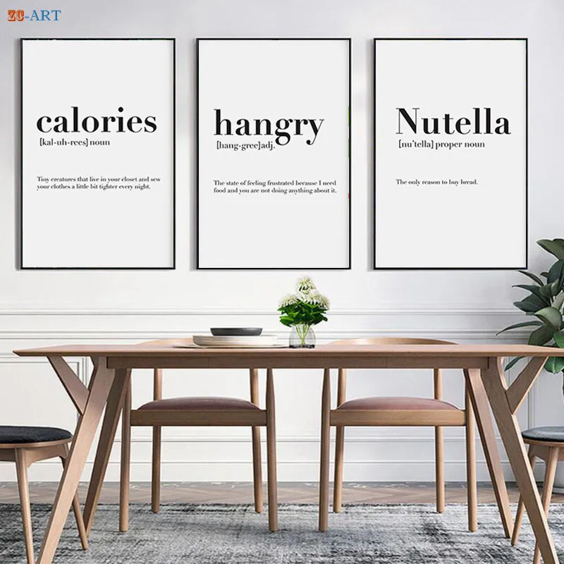 Canvas Painting Minimalist Black and White Quotes Poster Art Print Nordic Kitchen Wall Art Pictures Home Decor
Canvas Painting Minimalist Black and White Quotes Poster Art Print Nordic Kitchen Wall Art Pictures Home Decor