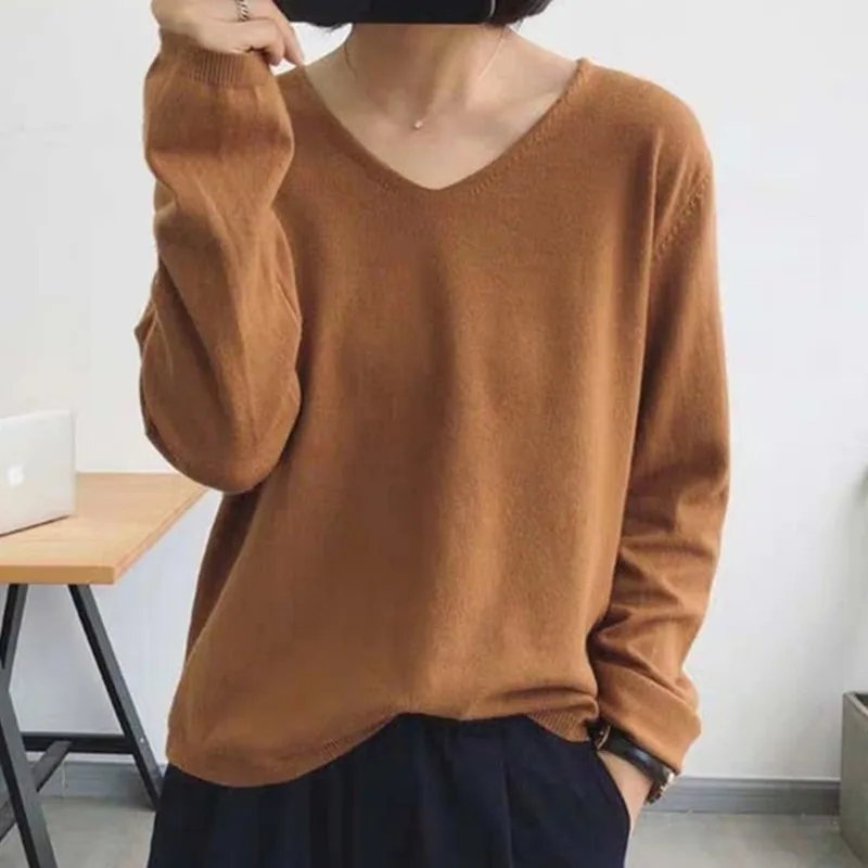 Mazefeng 2020 New Autumn Winter Women Sweater-pullovers Minimalist Female Knitting Elegant Ladies Solid Multi Colors Tops
Mazefeng 2020 New Autumn Winter Women Sweater-pullovers Minimalist Female Knitting Elegant Ladies Solid Multi Colors Tops