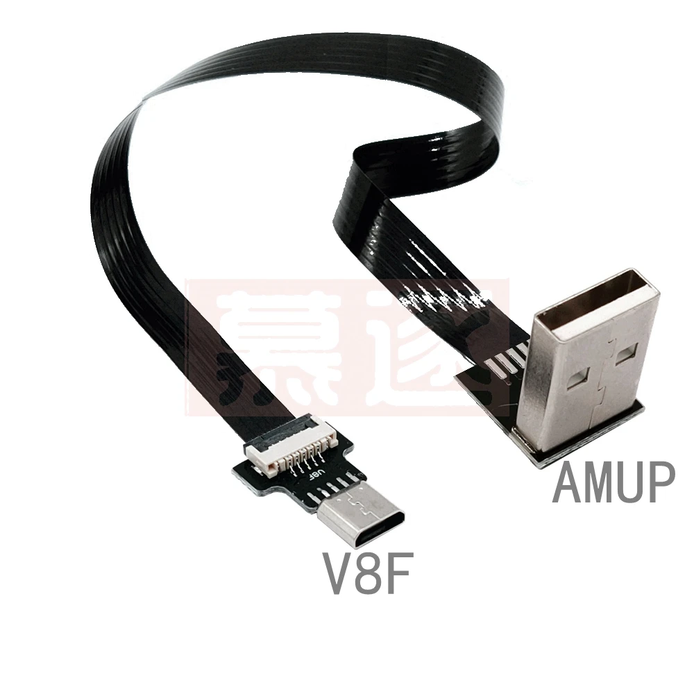 FPC Супер Плоский гибкий вверх и вниз левый правый угловой 90 градусов USB Micro