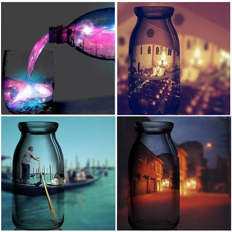 5D Glass Bottle Landscape Diamond Painting Decoration Embroidery Resin Mosaic Kit Full Square Drill Home Full Round Cross Stitch
5D Glass Bottle Landscape Diamond Painting Decoration Embroidery Resin Mosaic Kit Full Square Drill Home Full Round Cross Stitch