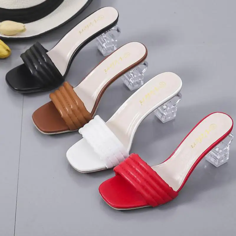 Square Toe Womens Slipper Shoes Summer Mules Sandals Sexy High Heel Slides Ladies Rome Ytmtloy Indoor Zapatillas Mujer Casa
Square Toe Womens Slipper Shoes Summer Mules Sandals Sexy High Heel Slides Ladies Rome Ytmtloy Indoor Zapatillas Mujer Casa