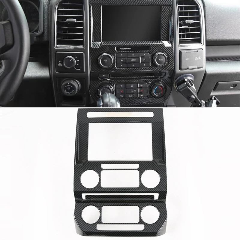 For Ford F150 2019-2020 1PC Carbon Fiber ABS Car Interior Navigation Control Panel Air Conditioner Outlet Decorative Frame Cover
For Ford F150 2019-2020 1PC Carbon Fiber ABS Car Interior Navigation Control Panel Air Conditioner Outlet Decorative Frame Cover