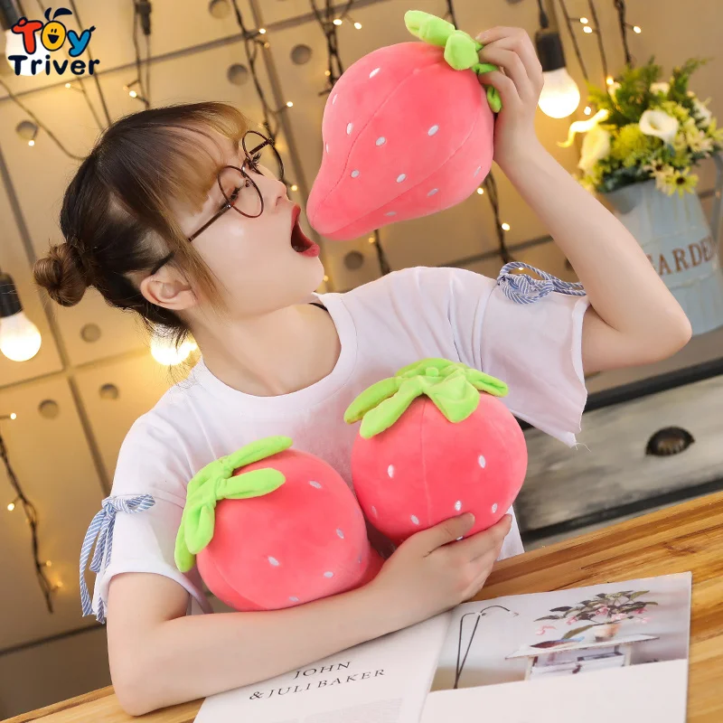 Kawaii Pink Strawberry Plush Toys Stuffed Fruits Doll Baby Kids Girls Boys Children Birthday Gifts Room Decor Plushies Triver
Kawaii Pink Strawberry Plush Toys Stuffed Fruits Doll Baby Kids Girls Boys Children Birthday Gifts Room Decor Plushies Triver