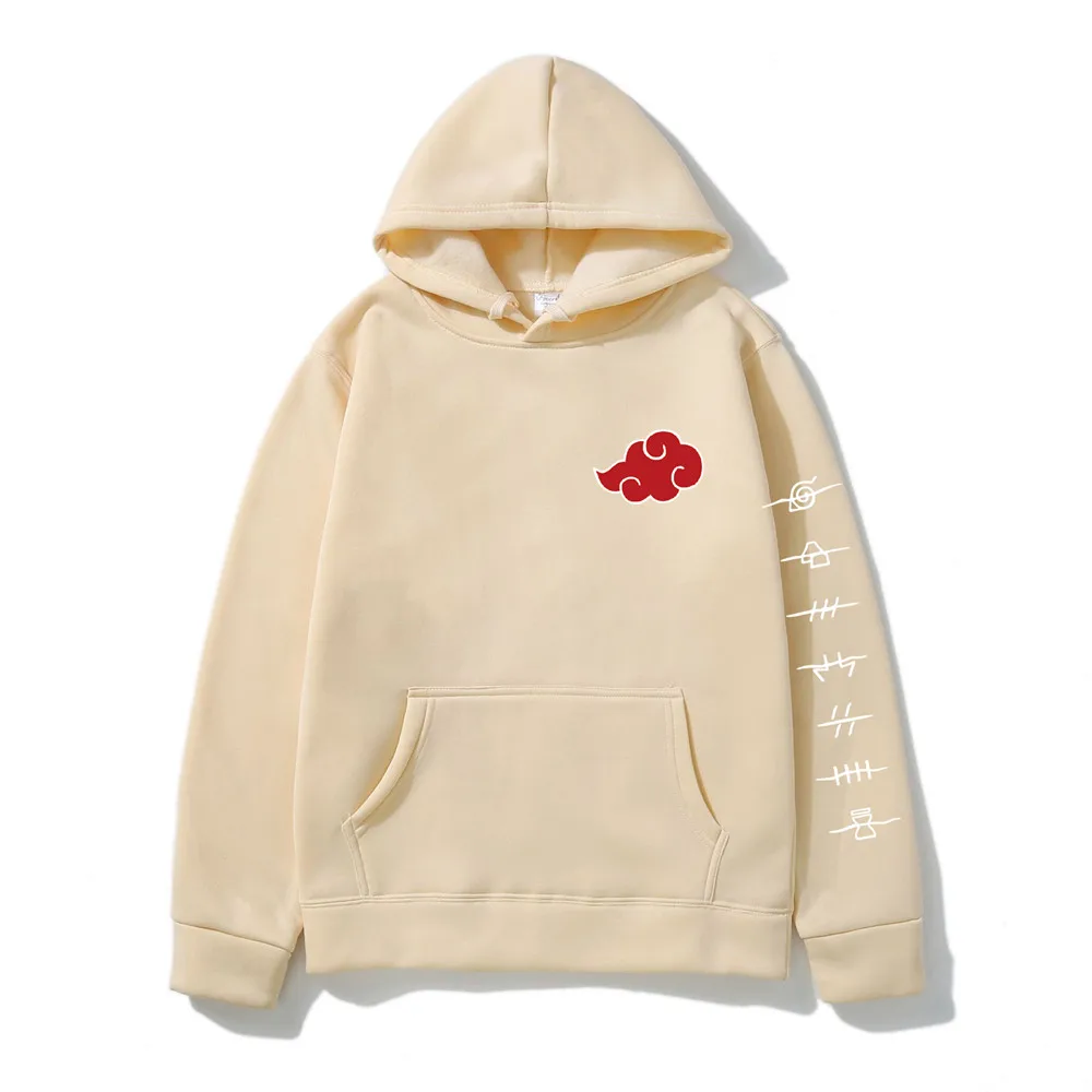 Новинка 2022 толстовка с капюшоном рисунком аниме японская кофта Uzumaki Akatsuki Sakura Kakashi