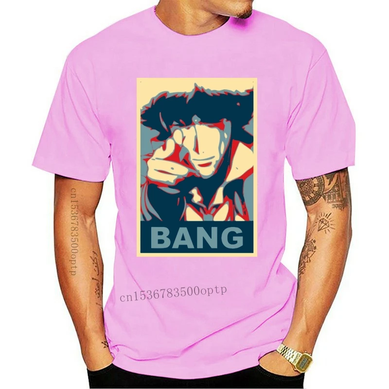 New Cowboy Bebop - Bang - Spike Spiegel Men'S T Shirt Black Cotton Customize Tee Shirt
New Cowboy Bebop - Bang - Spike Spiegel Men'S T Shirt Black Cotton Customize Tee Shirt