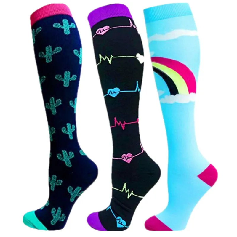 Unisex Sports Compression Socks Fit For Rugby Golf Hiking Running Compression Socks For Varicose Veins Men Travel Cycling Socks
Unisex Sports Compression Socks Fit For Rugby Golf Hiking Running Compression Socks For Varicose Veins Men Travel Cycling Socks