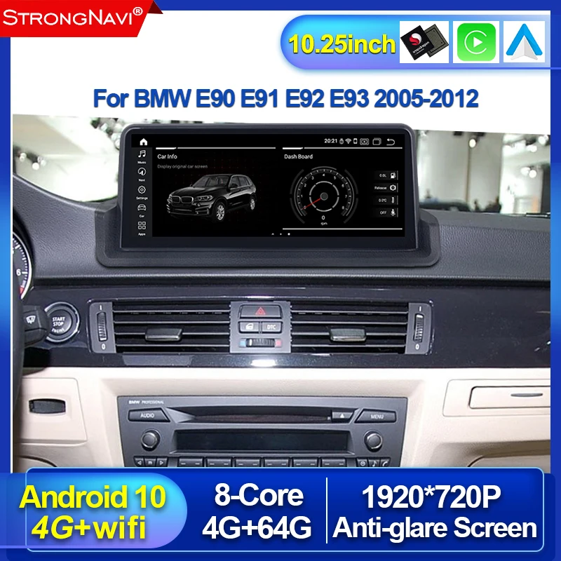 Автомобильный радиоприемник 1920*720P 8 ядер 4G + 64G Android 10,0 GPS-навигация для BMW 3 Serise E90 E91 E92 E93 с 4G LTE Wifi BT IPS экран DSP
Автомобильный радиоприемник 1920*720P 8 ядер 4G + 64G Android 10,0 GPS-навигация для BMW 3 Serise E90 E91 E92 E93 с 4G LTE Wifi BT IPS экран DSP
