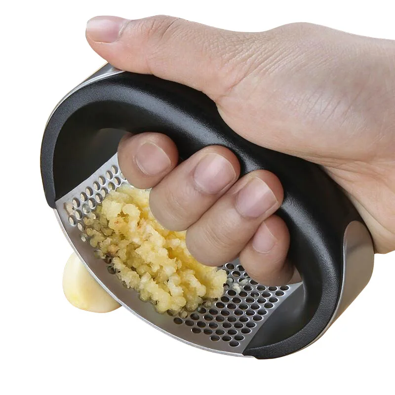 Stainless Garlic Press Household Press Squeezer Manual Gralic Press Device Handheld Ginger Garlic Tools Kitchen Accessories Sta
Stainless Garlic Press Household Press Squeezer Manual Gralic Press Device Handheld Ginger Garlic Tools Kitchen Accessories Sta