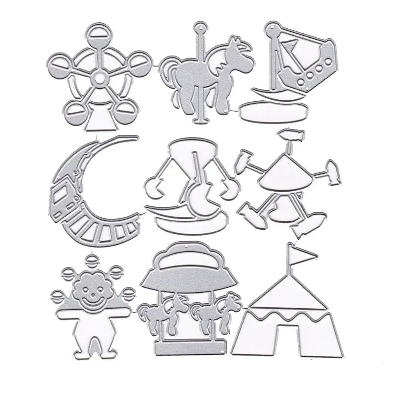 Playground Metal Cutting Dies Stencil DIY Scrapbooking Album Stamp Paper Card Embossing Crafts Decor 72XF
Playground Metal Cutting Dies Stencil DIY Scrapbooking Album Stamp Paper Card Embossing Crafts Decor 72XF