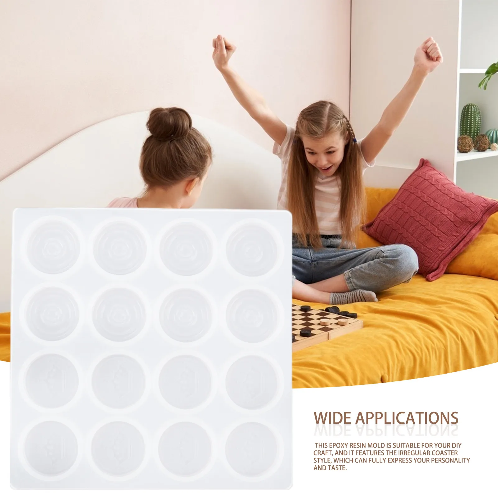 Epoxy Mould for DIY Crafts Checkers Board and Chess Piece Silicone Molds Resin Casting Mold #W0
Epoxy Mould for DIY Crafts Checkers Board and Chess Piece Silicone Molds Resin Casting Mold #W0
