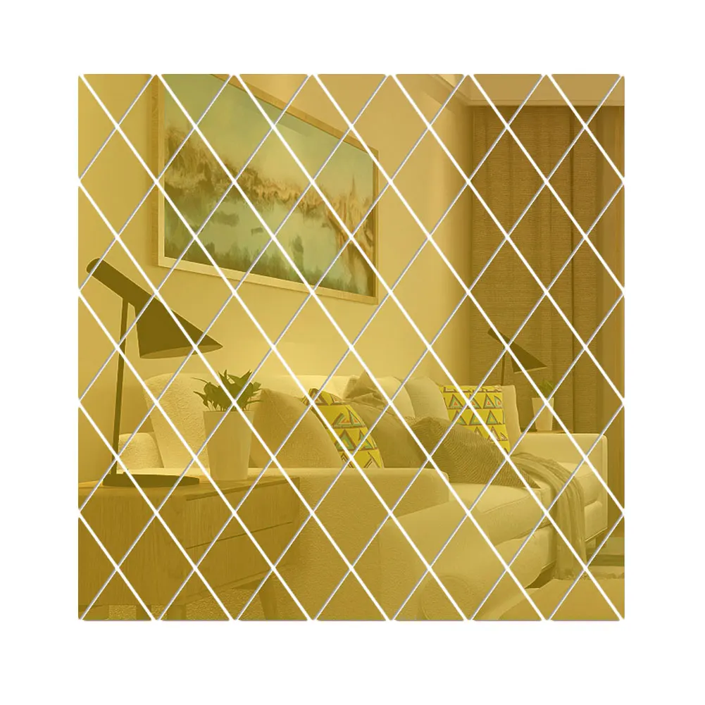 17Pcs 3D Mirror Wall Sticker DIY Diamonds Triangles Acrylic Wall Stickers Living Room Home Decoration adesivo de parede
17Pcs 3D Mirror Wall Sticker DIY Diamonds Triangles Acrylic Wall Stickers Living Room Home Decoration adesivo de parede