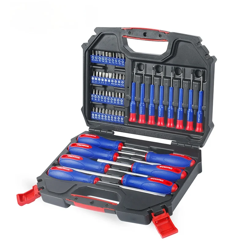 WORKPRO 55PC Screwdriver Set Precision Screwdrivers Set Screwdriver for Phone Screw driver Bits
WORKPRO 55PC Screwdriver Set Precision Screwdrivers Set Screwdriver for Phone Screw driver Bits