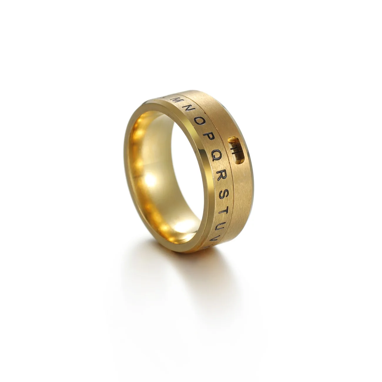 European and American Trend Titanium Steel Rotatable Number Ring Amazon New English Alphabet Ring Jewelry Jewelry
European and American Trend Titanium Steel Rotatable Number Ring Amazon New English Alphabet Ring Jewelry Jewelry