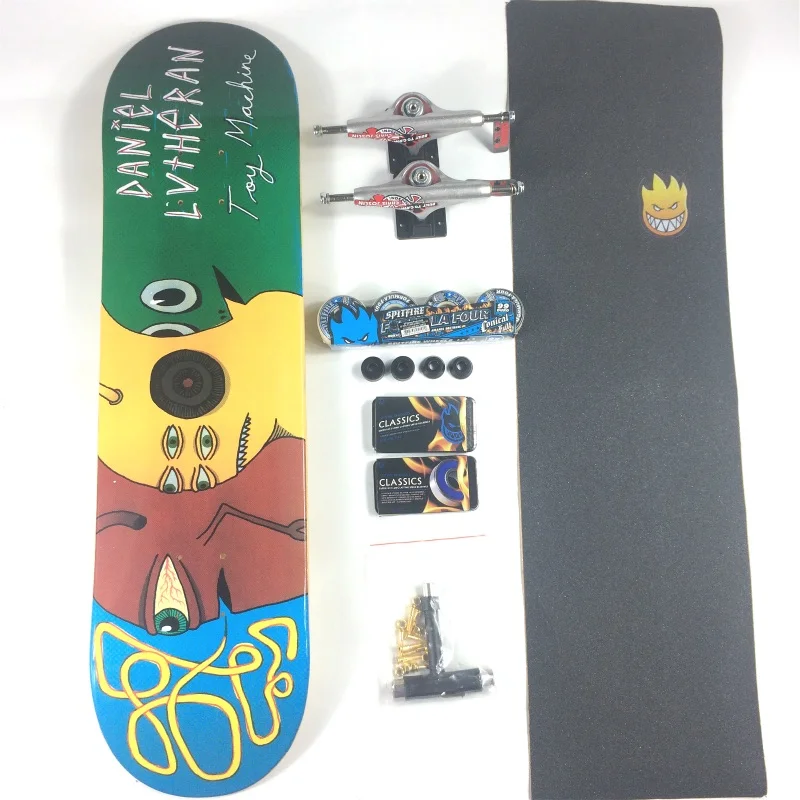 Toymachine 7-Layer Canadian Maple Professional Skateboard High-end Material Accessories 7.5/7.75/7.875/8.0/8.125/8.25/8.375/8.5 
Toymachine 7-Layer Canadian Maple Professional Skateboard High-end Material Accessories 7.5/7.75/7.875/8.0/8.125/8.25/8.375/8.5