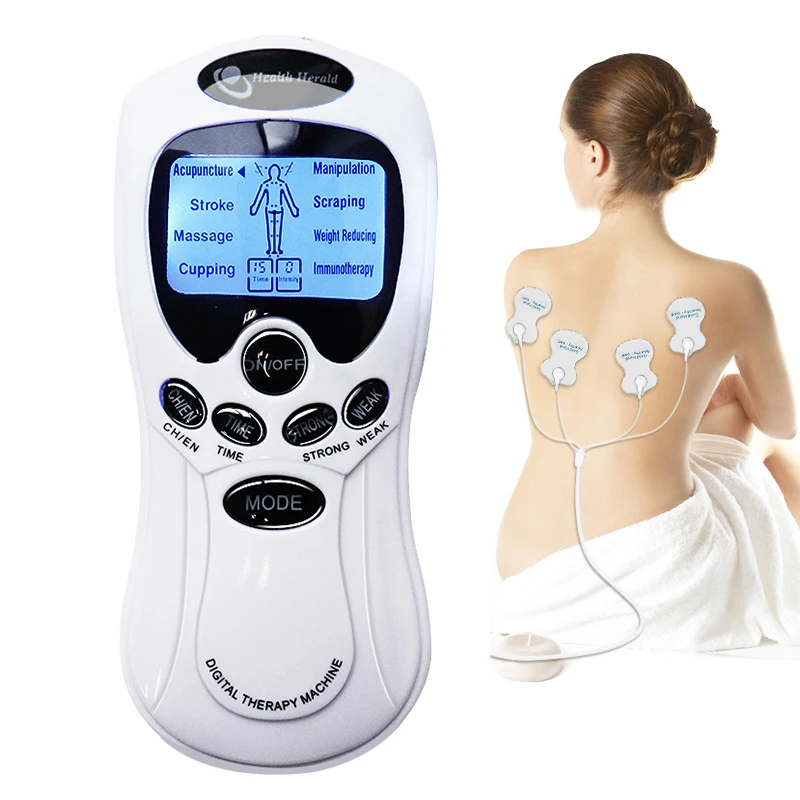 8 Modes Electric herald Tens Acupuncture Body waist Massage Digital Therapy Machine Back Neck Foot Healthy Care English Manual
8 Modes Electric herald Tens Acupuncture Body waist Massage Digital Therapy Machine Back Neck Foot Healthy Care English Manual